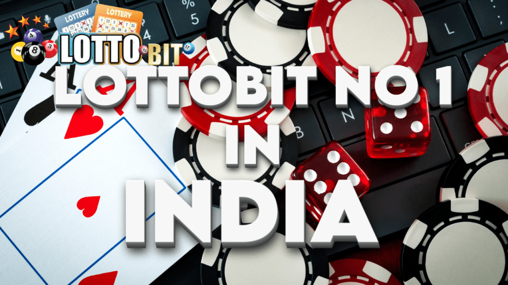 Steps to play Lottobit lottery online in India, showing registration and gameplay.