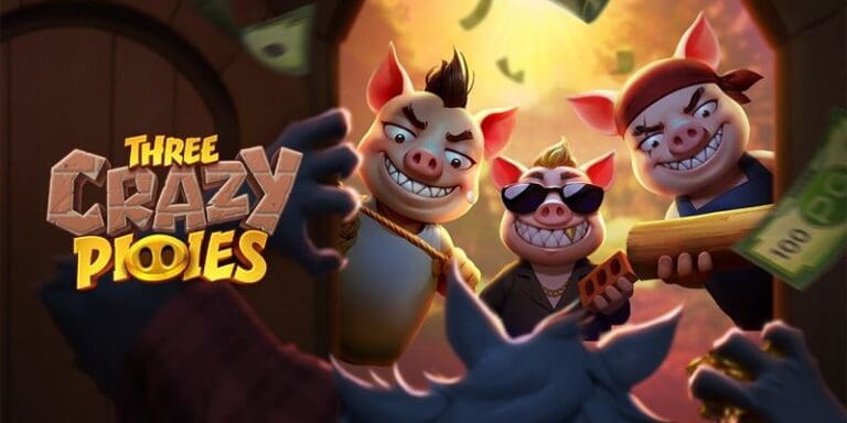 "Three Crazy Piggies slot game by PG Soft featuring vibrant characters, exciting bonuses, and captivating gameplay."