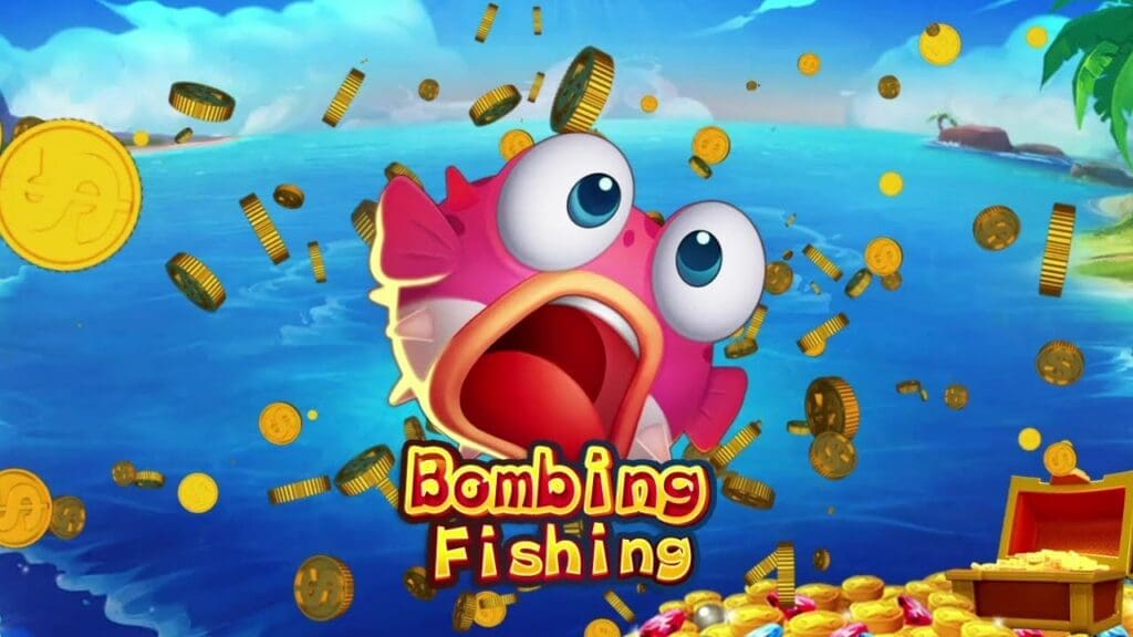 Slot Bombing Fishing by JILI featuring underwater adventure and explosive bonus features