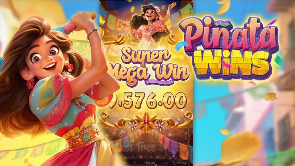 "Pinata Wins Slot by PG Soft showcasing colorful fiesta-themed symbols and thrilling gameplay."